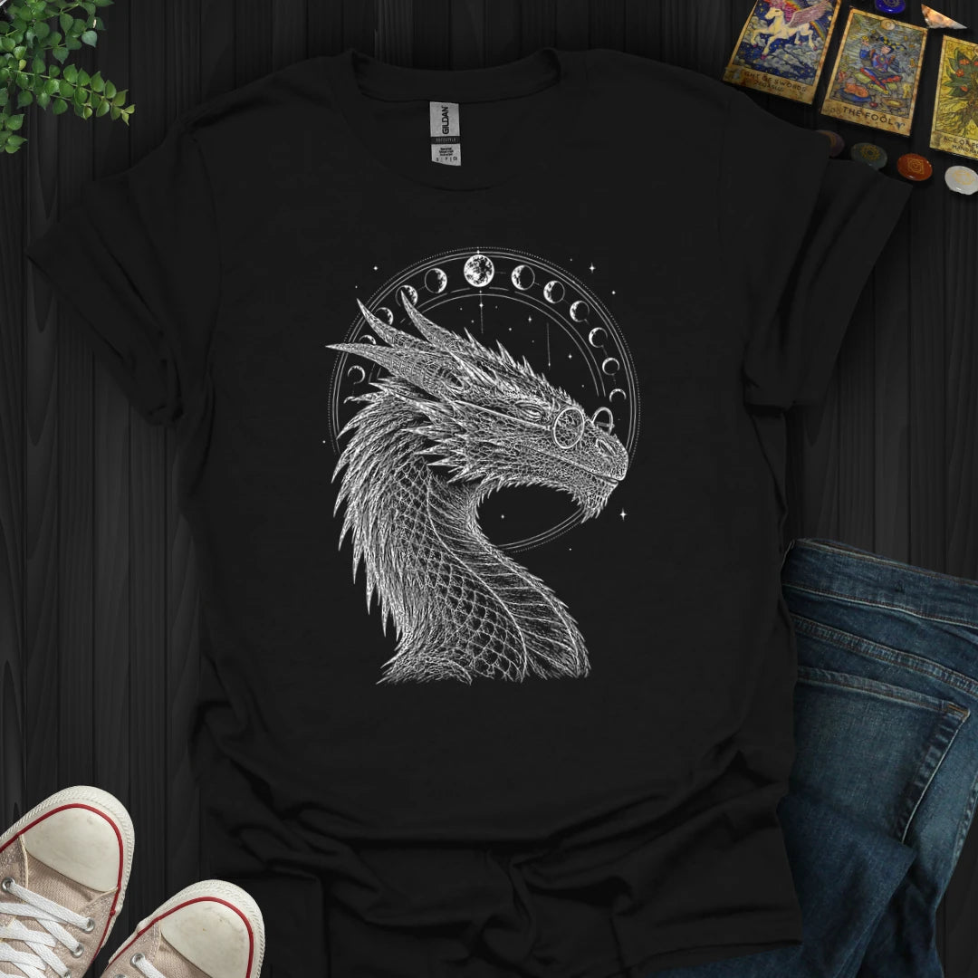 Moon Phase Dragon - T-Shirt