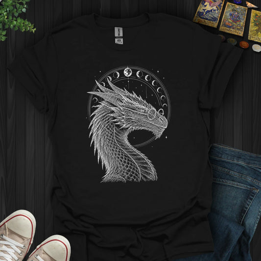 Moon Phase Dragon - T-Shirt