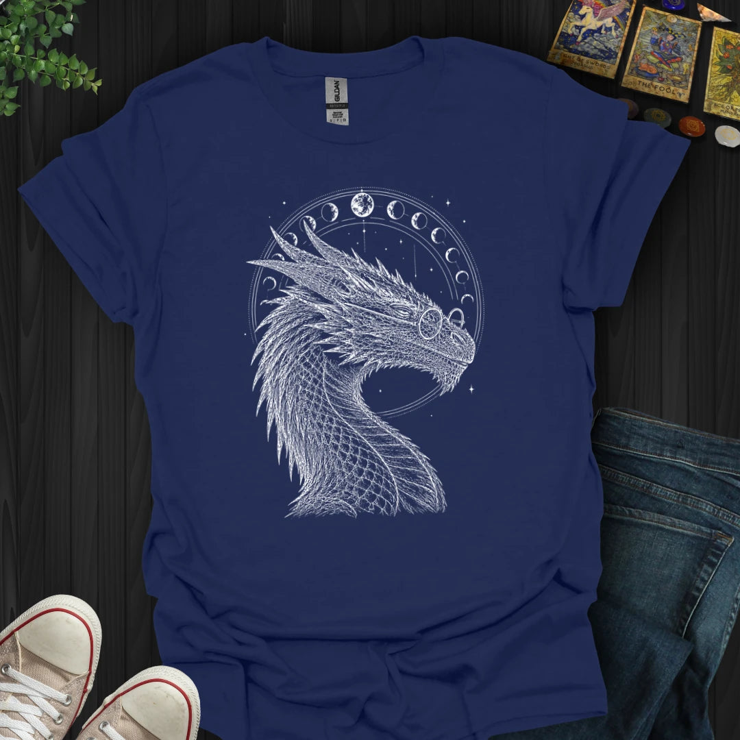 Moon Phase Dragon - T-Shirt