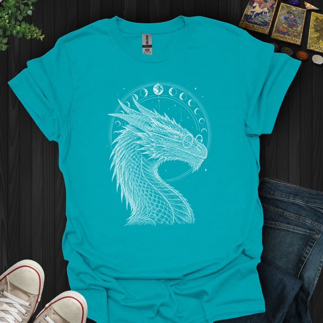 Moon Phase Dragon - T-Shirt