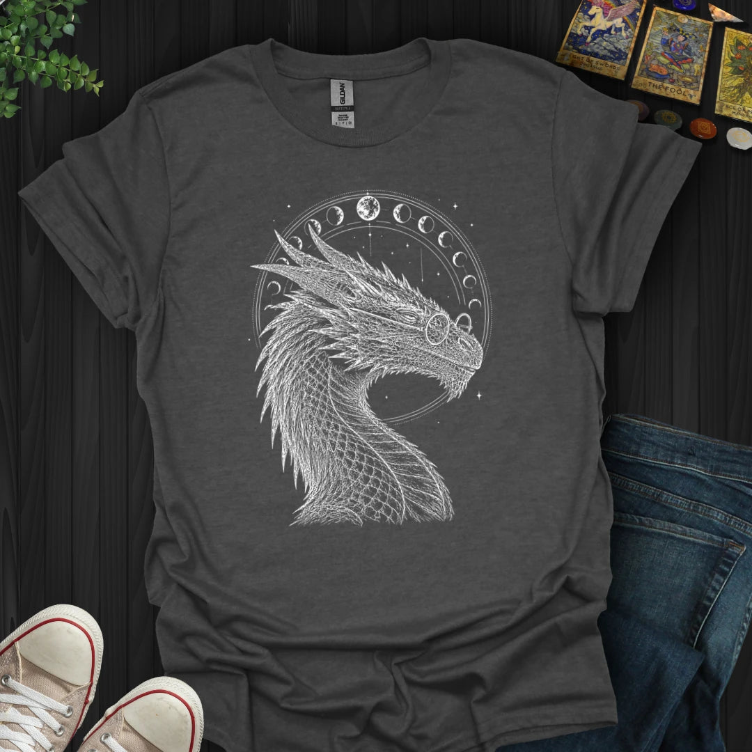 Moon Phase Dragon - T-Shirt