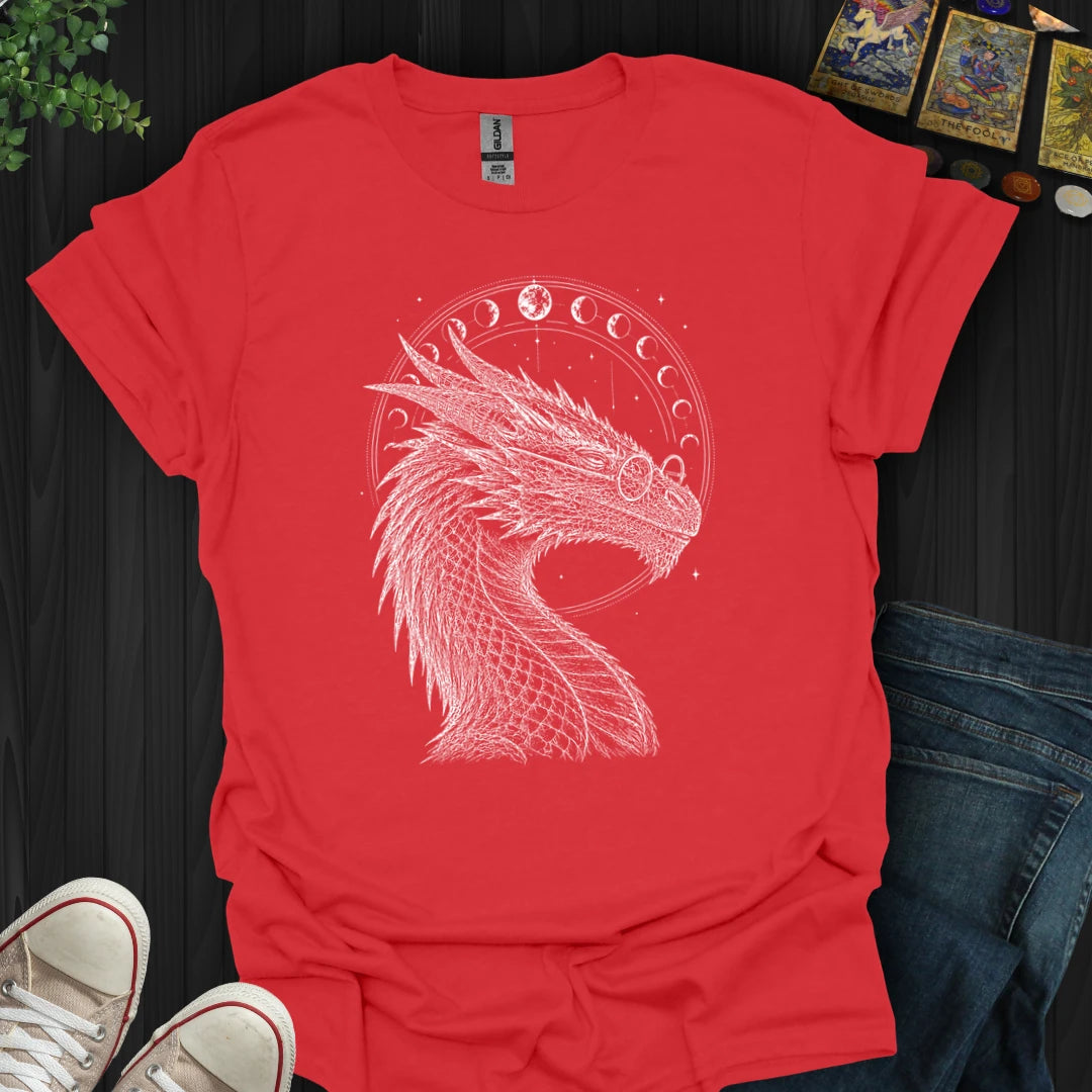 Moon Phase Dragon - T-Shirt