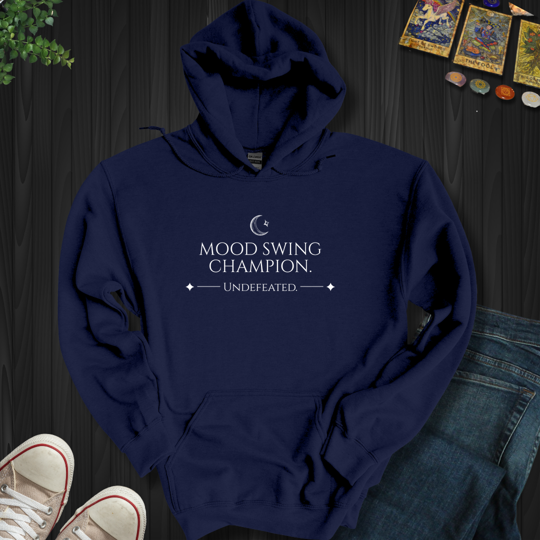 Mood Swing Champion- Hooded Sweatshirt