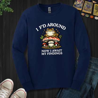 Await My Findings- Long Sleeve