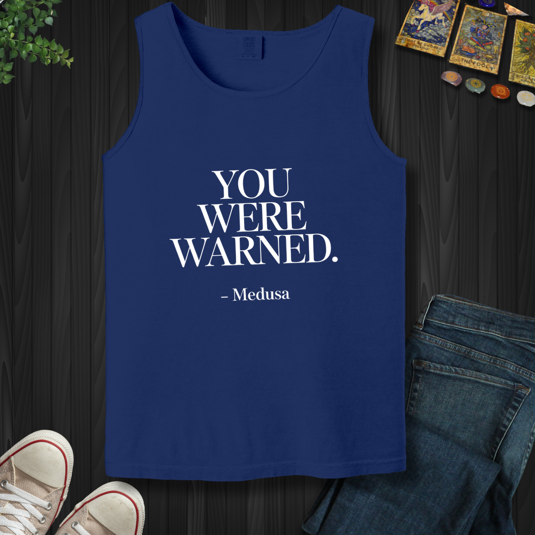 You Were Warned Tank Top