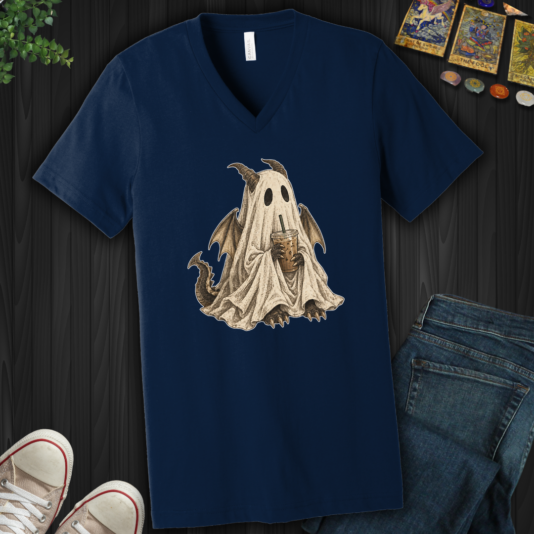 Ghost Dragon- V-Neck