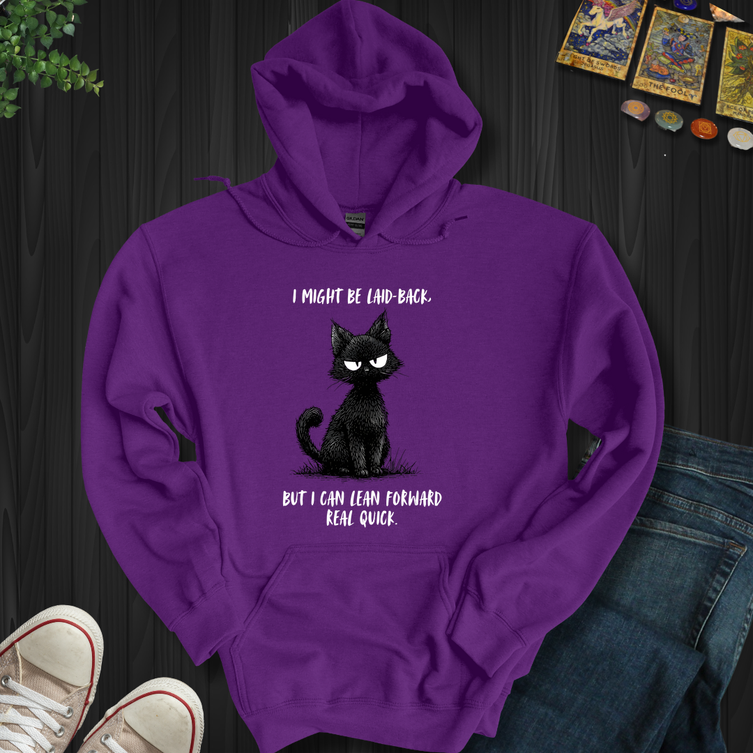 Laid-Back Not Soft Hooded Sweatshirt