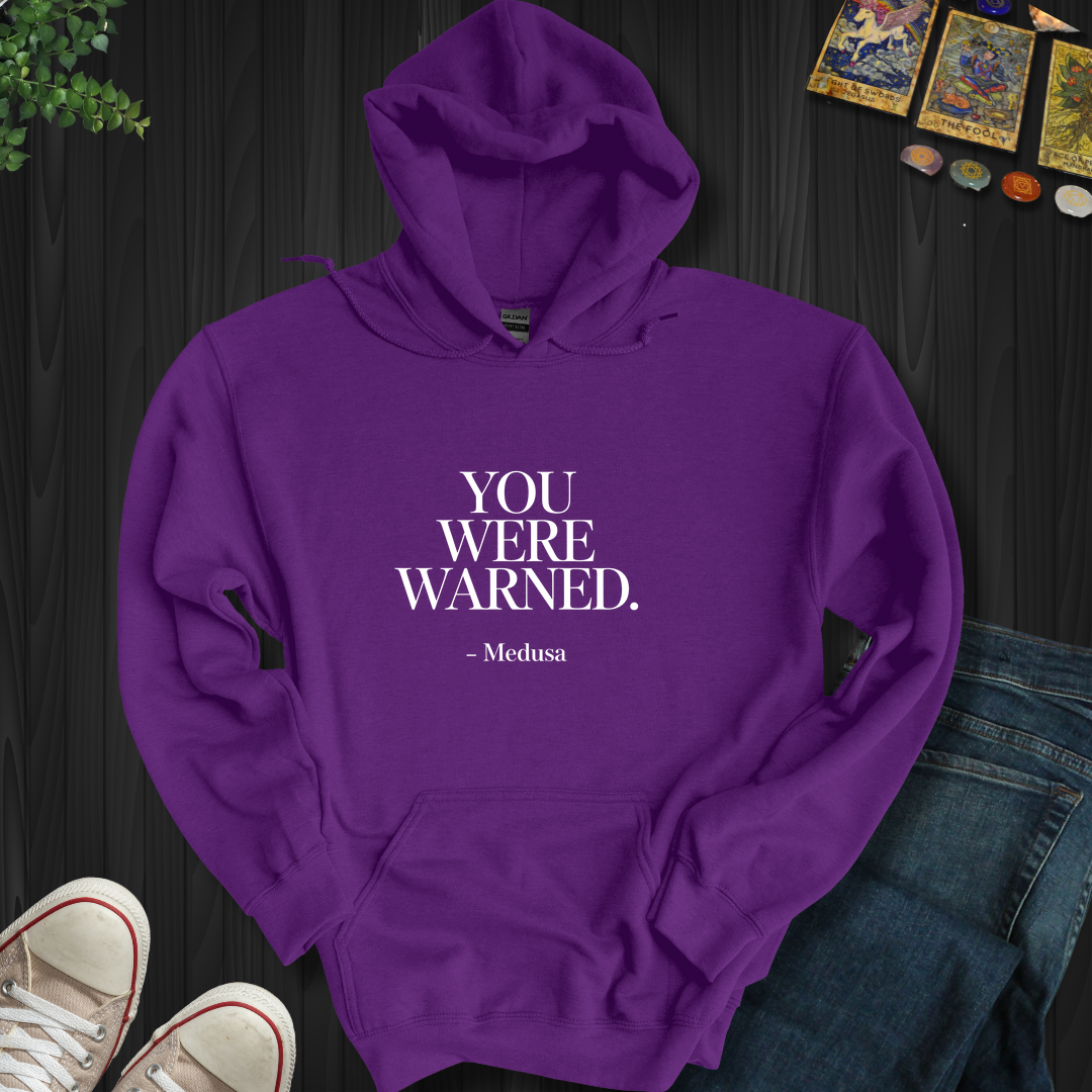 You Were Warned Hooded Sweatshirt