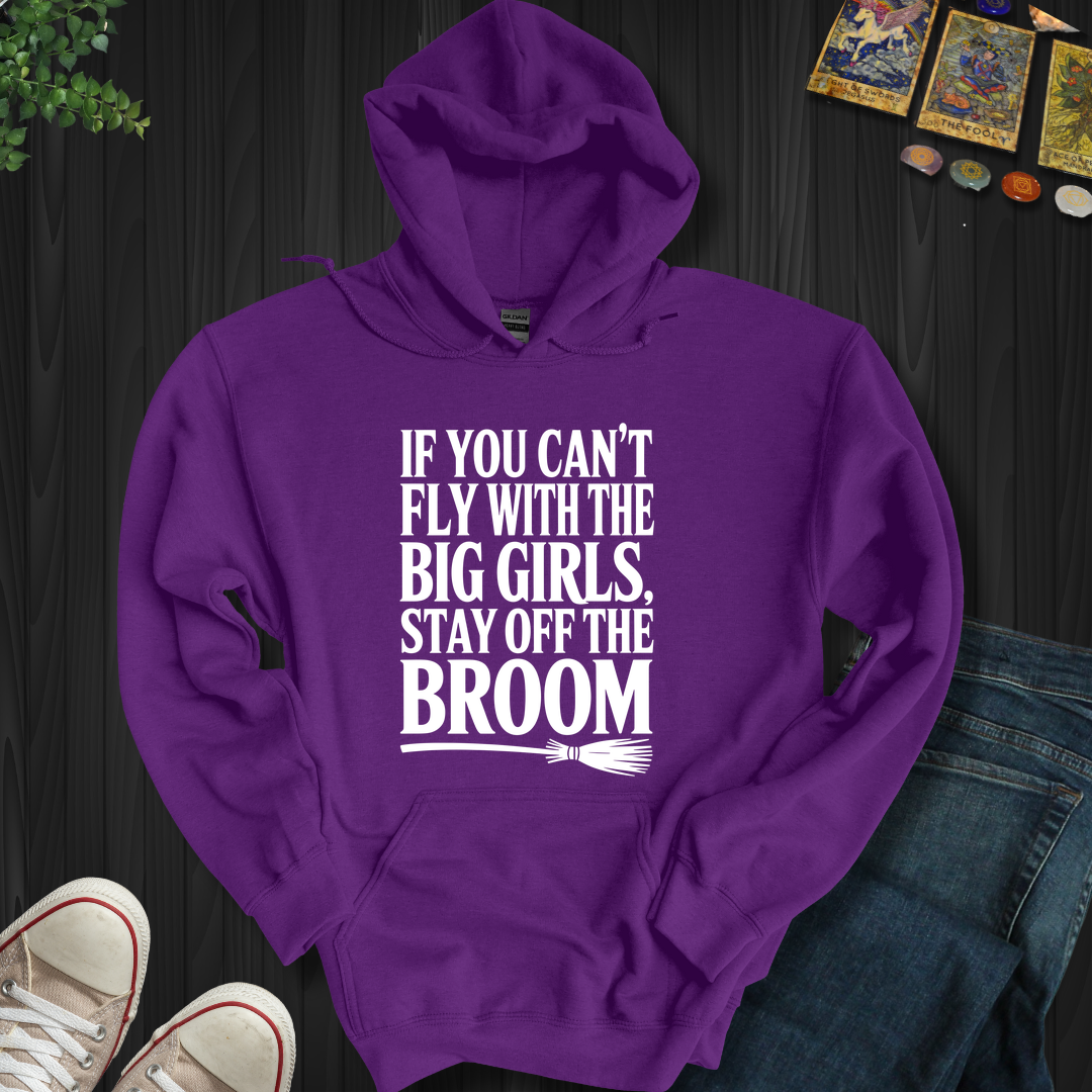 Fly With The Big Girls Hooded Sweatshirt
