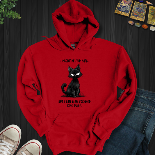 Laid-Back Not Soft Hooded Sweatshirt