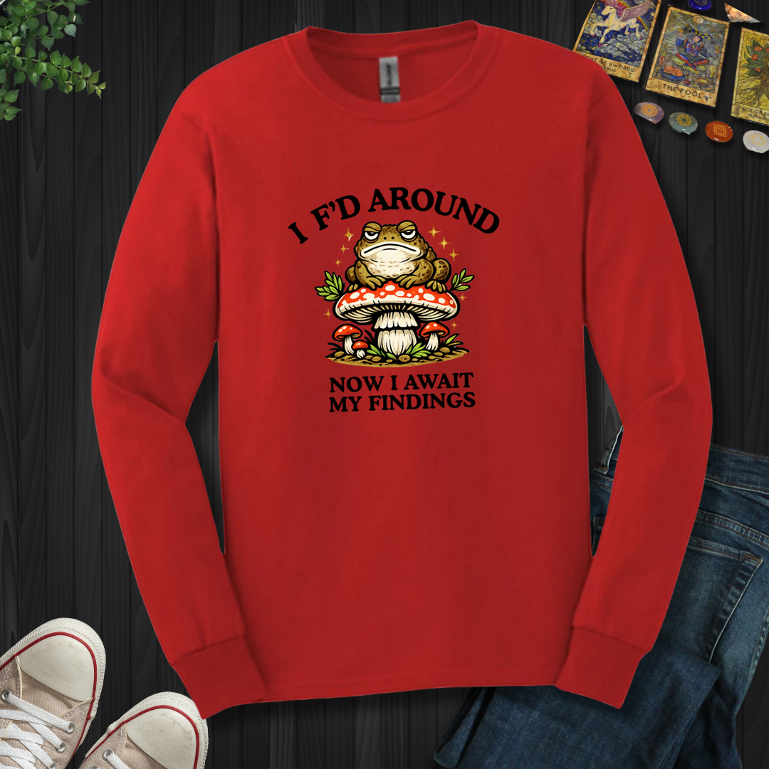 Await My Findings- Long Sleeve