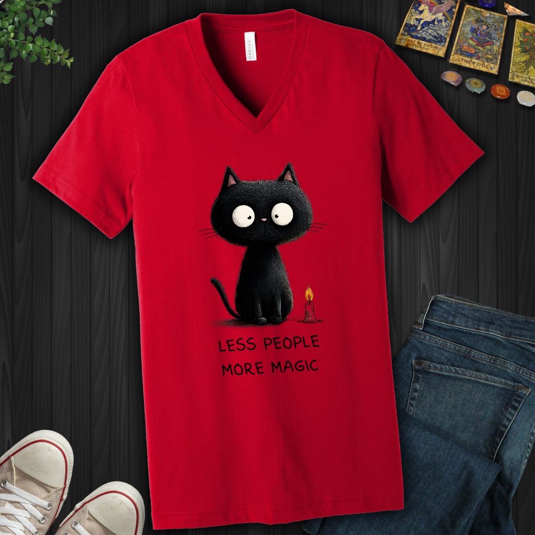 Hexed For Peace & Quiet V-Neck Tee