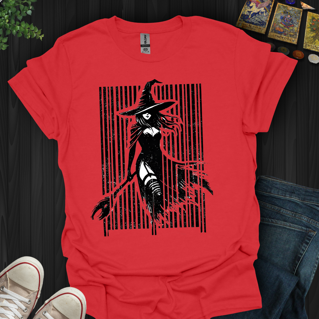 Bar Code Witch T-Shirt