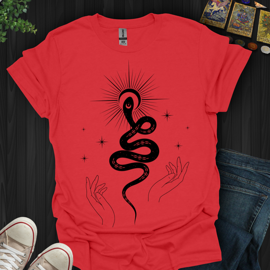 Celestial Hands and Snake T-Shirt