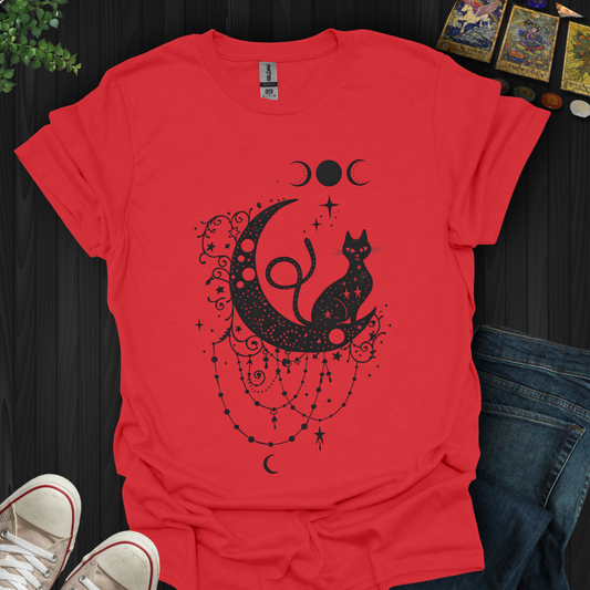 Mystic Moon Cat T-Shirt