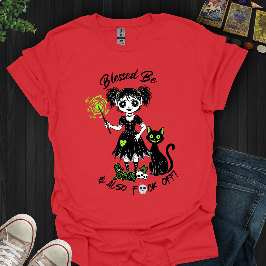 Blessed Be And F- Off  T-Shirt