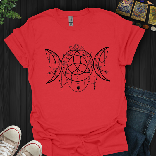 Sacred Triple Moon  T-Shirt