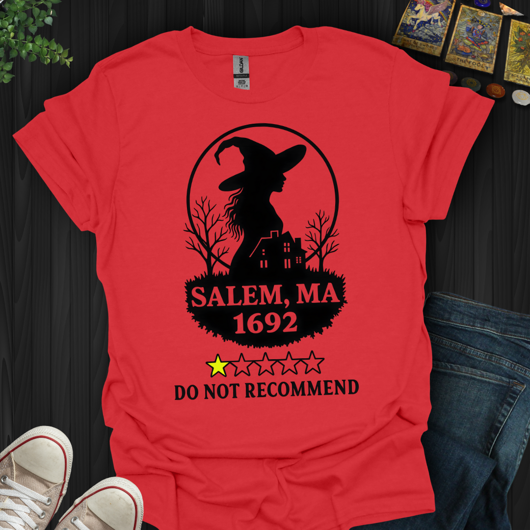 Salem, 1692 – One Star Review T-Shirt
