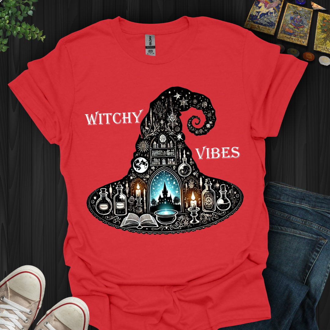 Witchy Vibes Hat T-Shirt