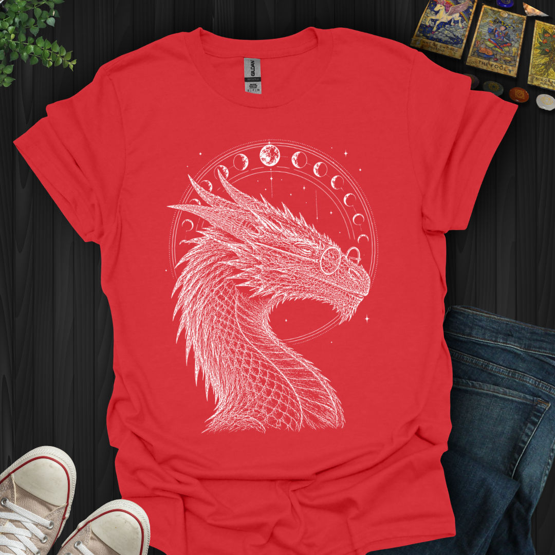 Moon Phase Dragon - T-Shirt