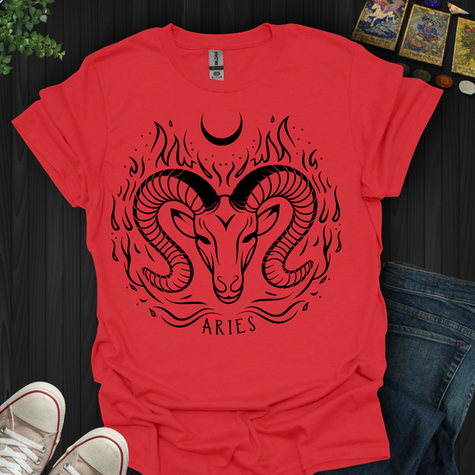 Fiery Aries Vibes T-Shirt