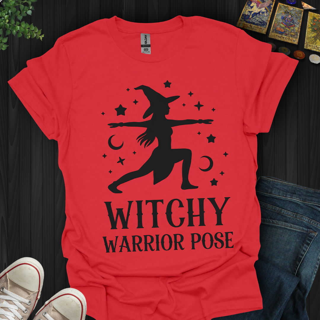 Witchy Warrior Pose T-Shirt