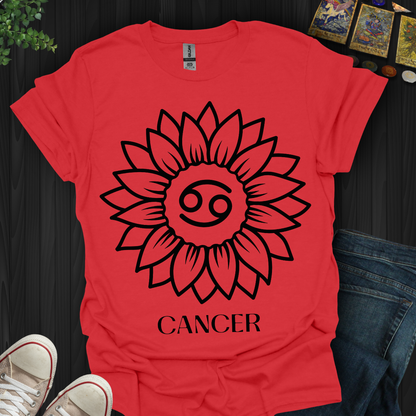 Cancer Sunflower T-Shirt