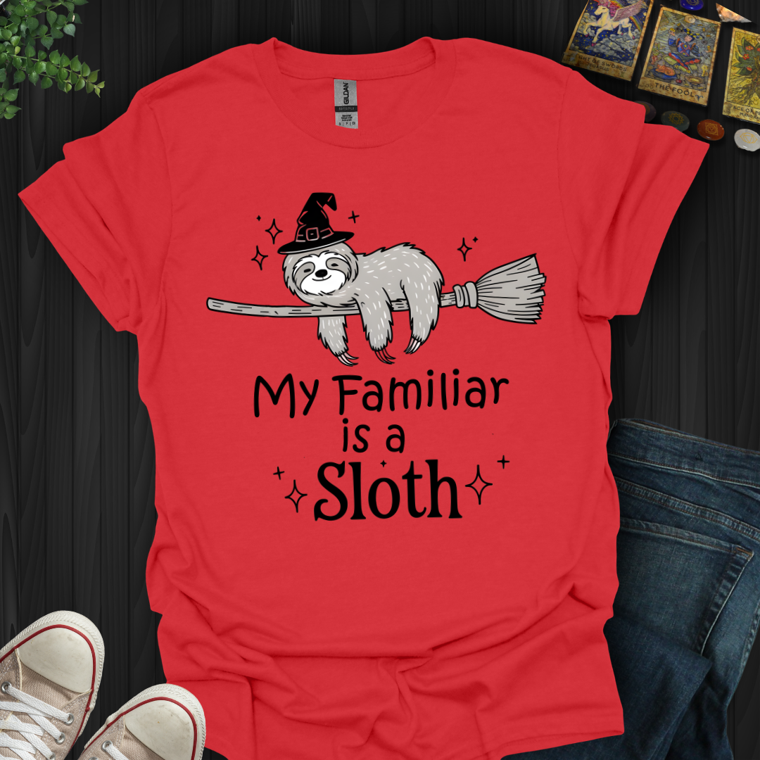 My Familiar Is A Sloth T-Shirt