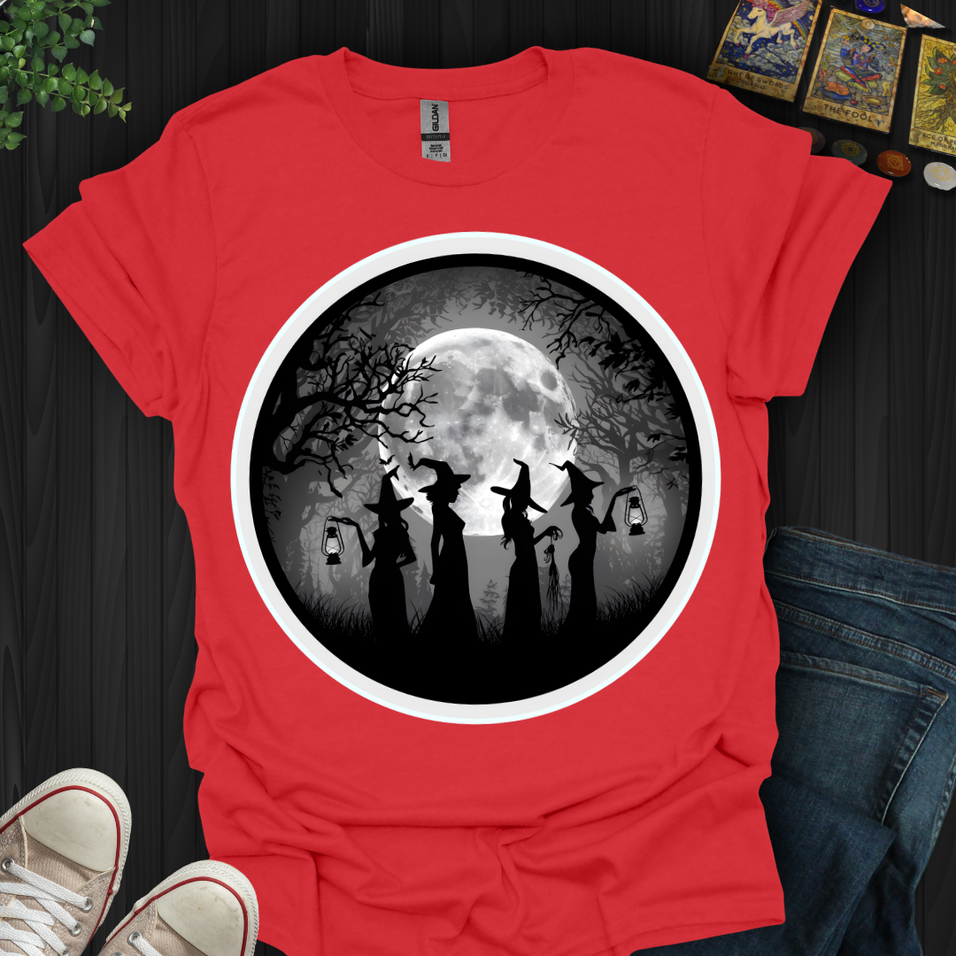 4 Witch's Moonlight T-Shirt