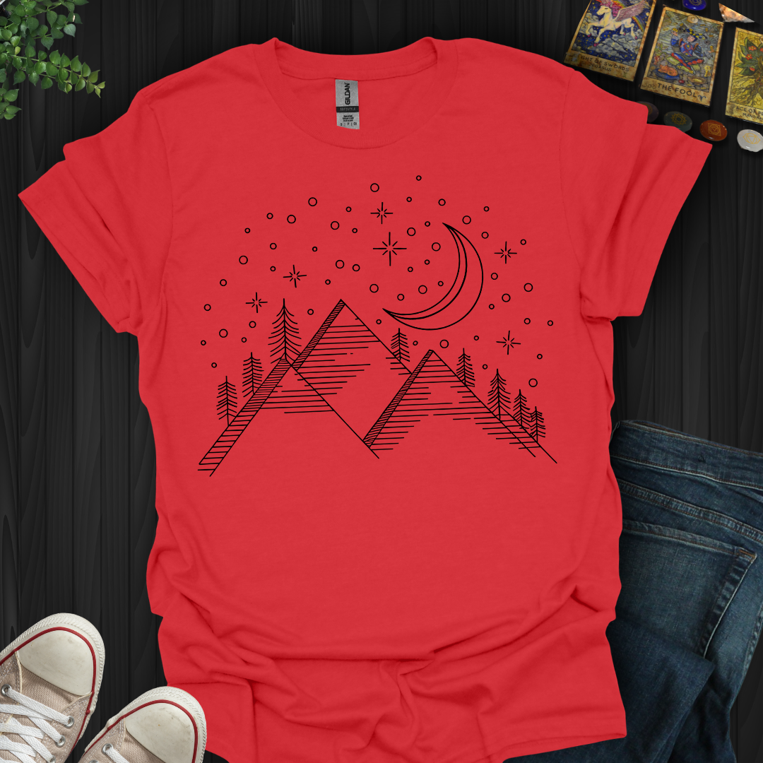 Mystic Mountain Glow   T-Shirt
