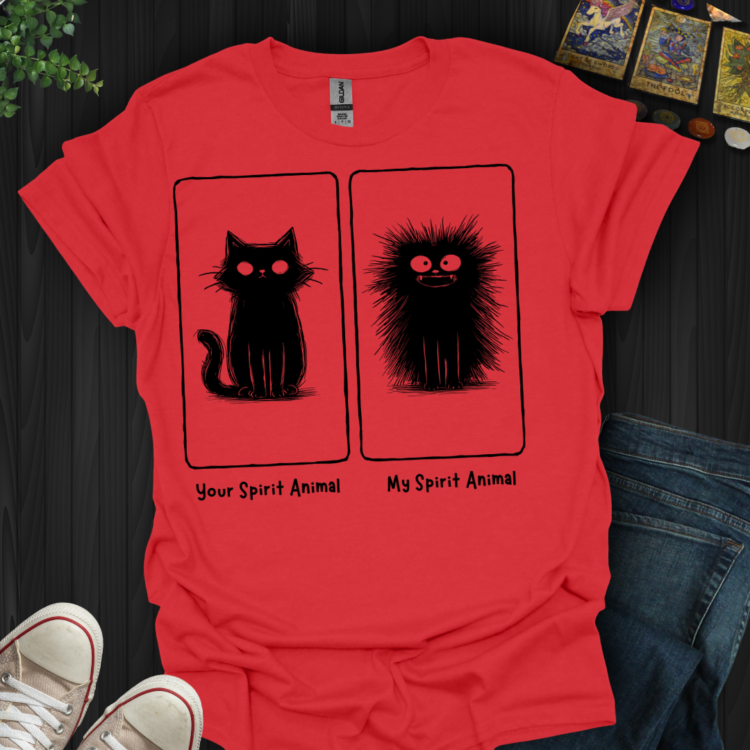 Your Spirit Animal vs. My Spirit Animal T-Shirt