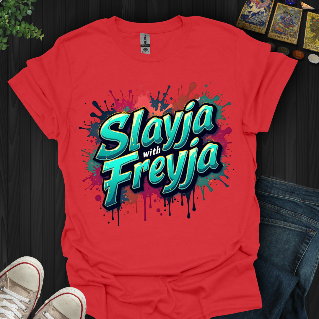 Slayja with Freyja T-Shirt