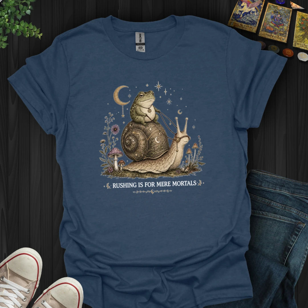 https://wescale-cdn.com/generated-mockups/79251b0a-9dea-433f-b5c7-f6b0b888908a/7fa68de2-221e-4e53-8455-5098fdac5dac/de15cdda-5e09-43a9-876b-a7c4997cde01_designs/rushing_is_for_mere_mortals_white_1777804692117_w1b1a5.png_1777804694069.webp