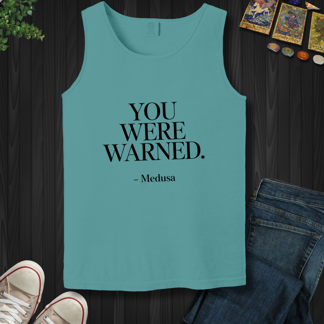 You Were Warned Tank Top