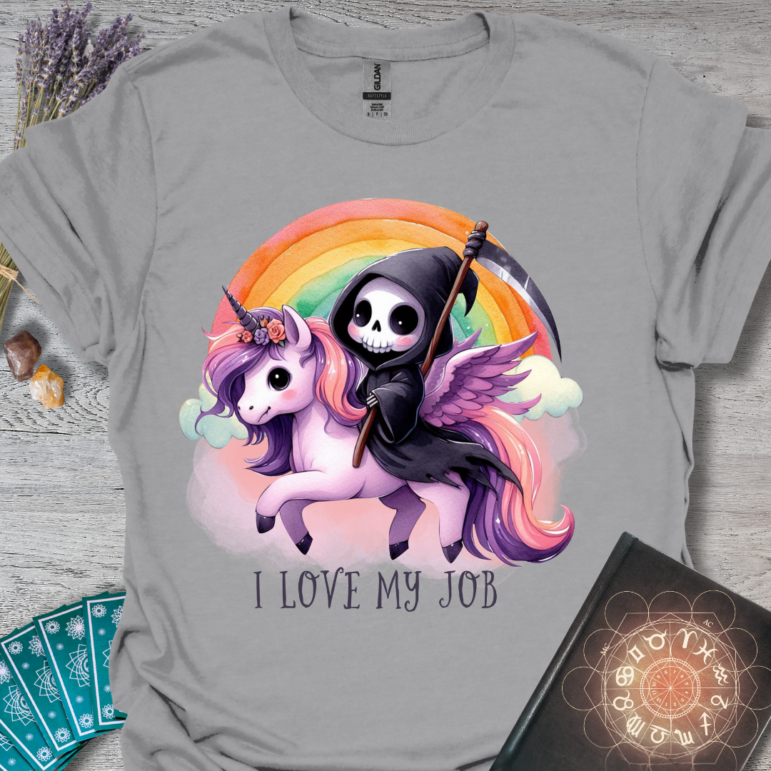 Grim Reaper I Love My Job T-Shirt