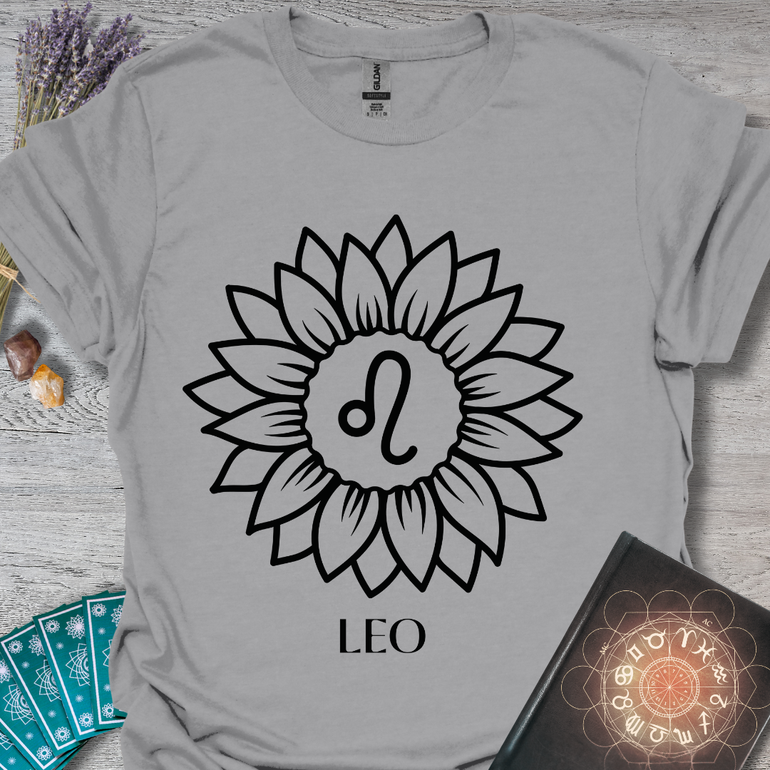 Leo Sunflower T-Shirt