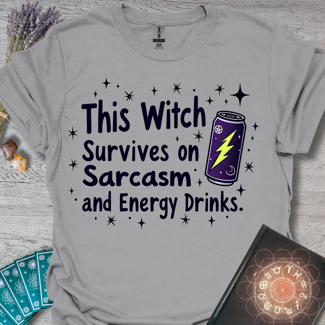 Sarcasm and Energy Witch T-Shirt