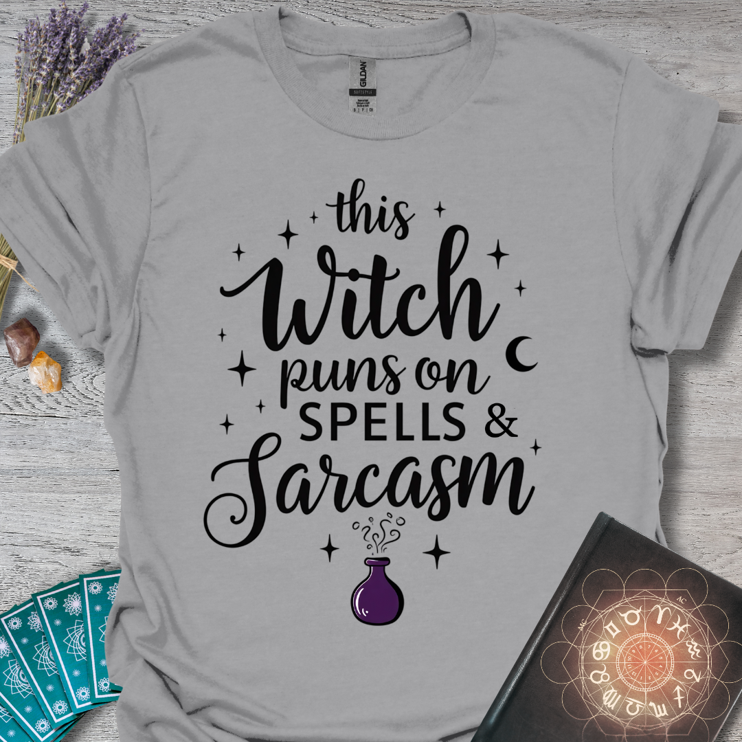 Spells and Sarcasm T-Shirt