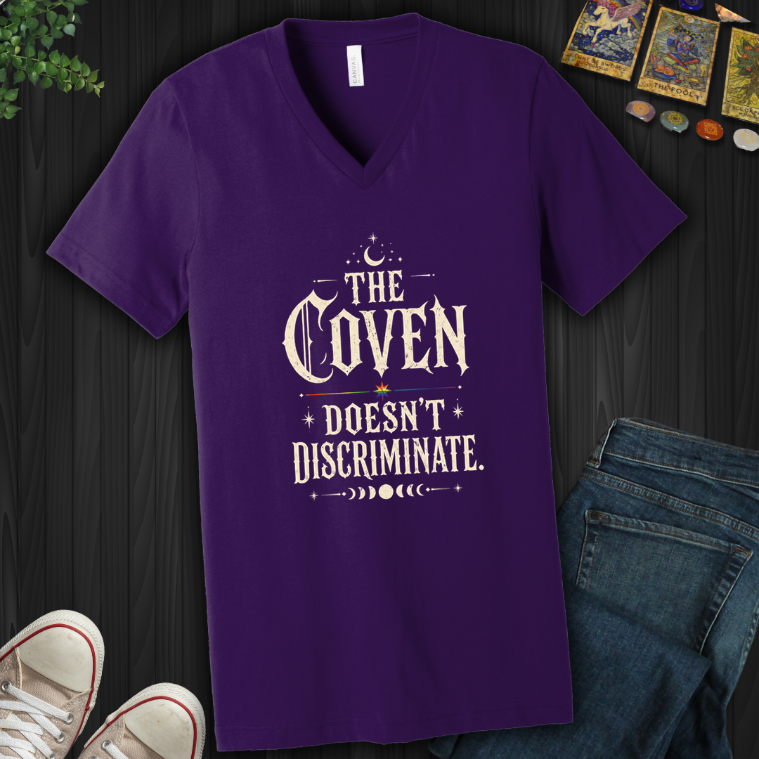 The Coven Doesn't Discriminate- V-Neck