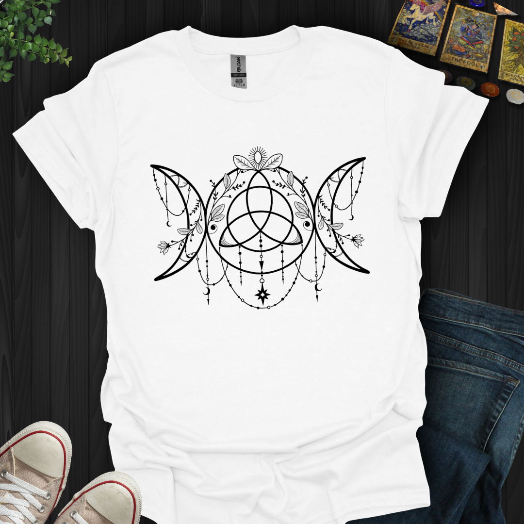 Sacred Triple Moon  T-Shirt