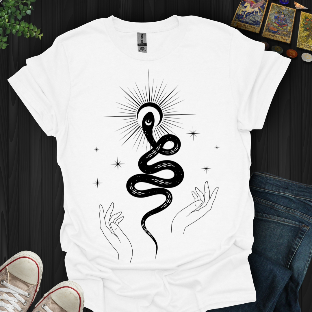 Celestial Hands and Snake T-Shirt