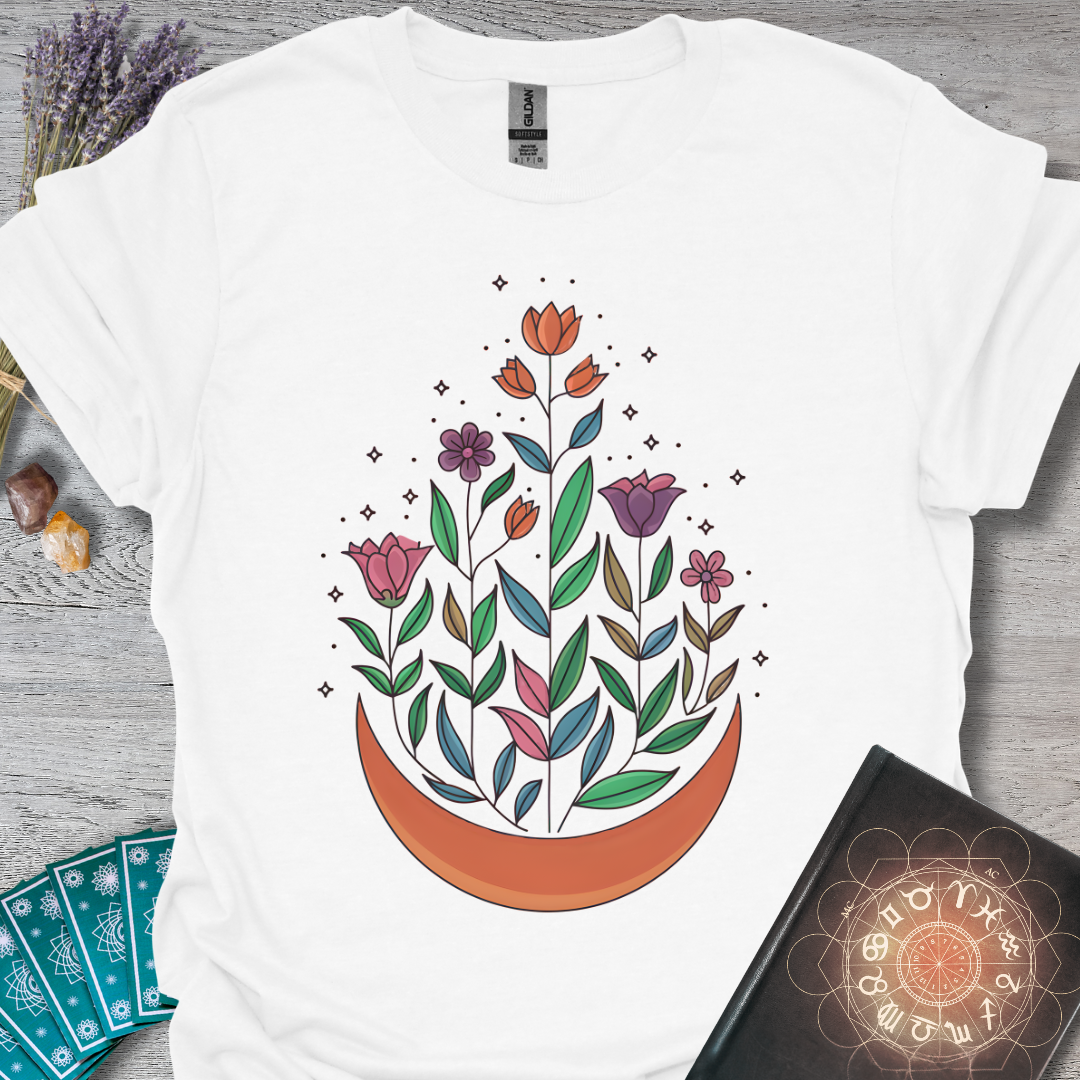 Floral Moonrise T-Shirt
