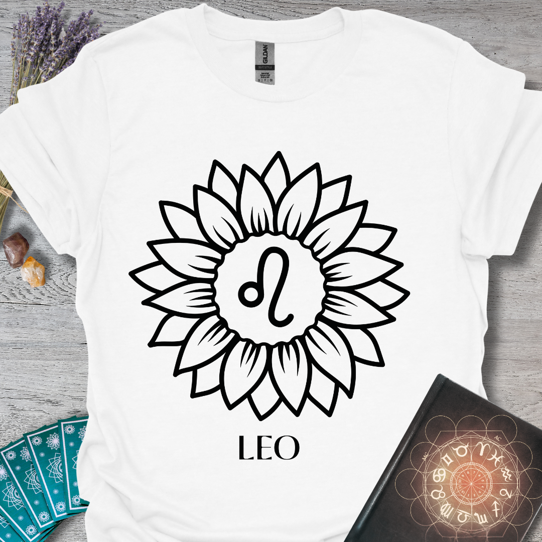 Leo Sunflower T-Shirt