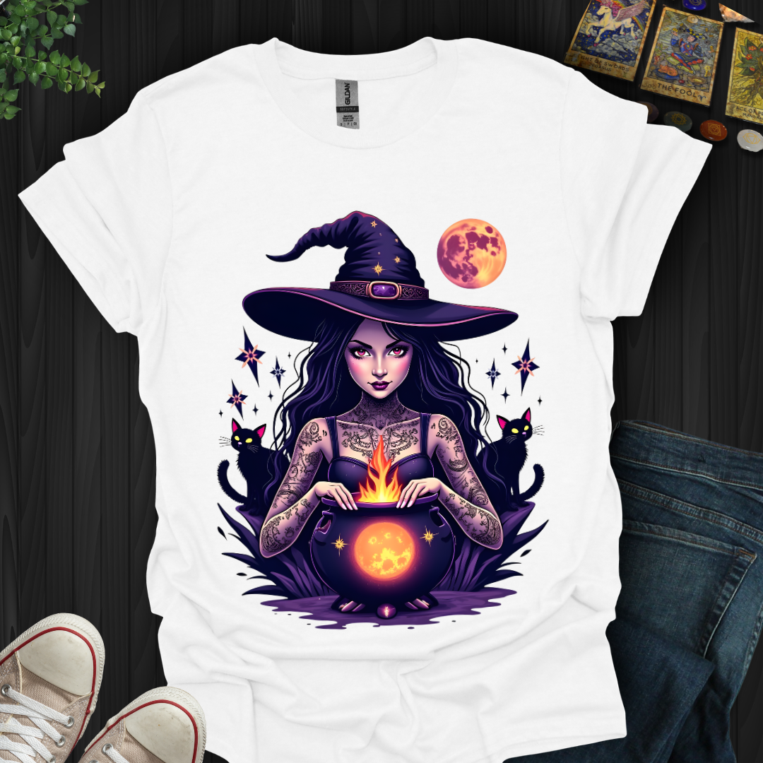 Cauldron Witch T-Shirt