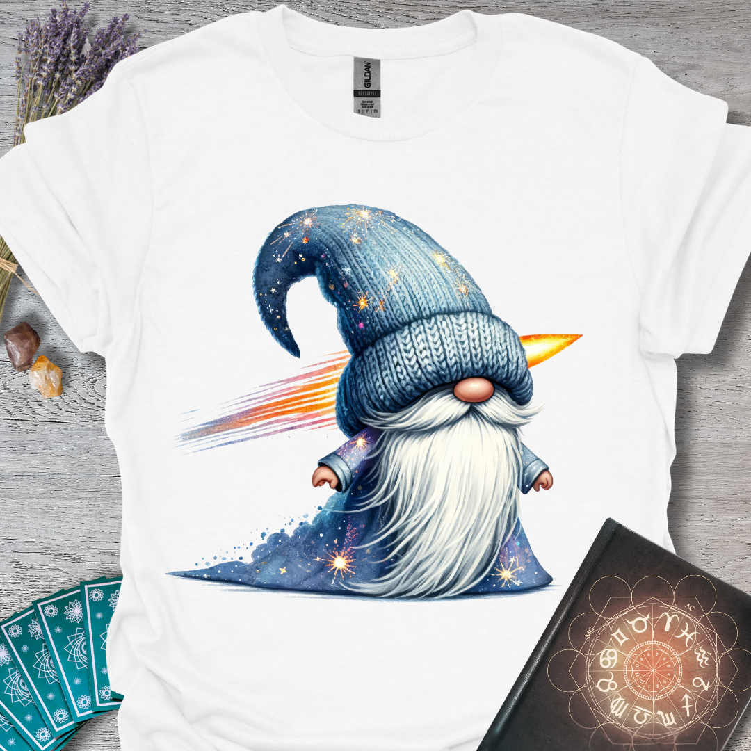 Shooting Star Celestial  Gnome T-Shirt