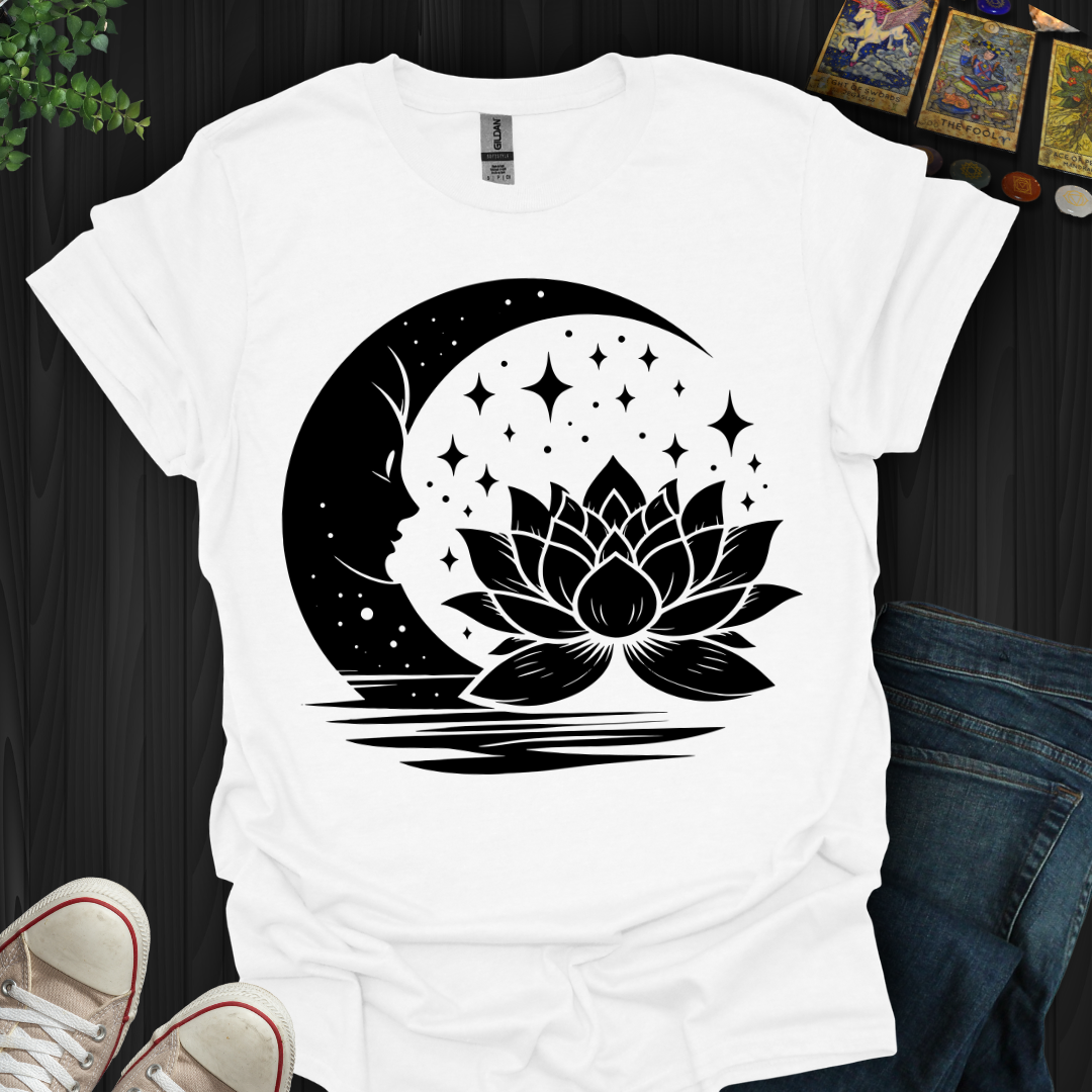Water Lotus Moon T-Shirt