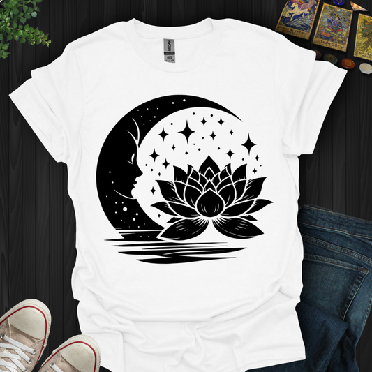 Water Lotus Moon T-Shirt