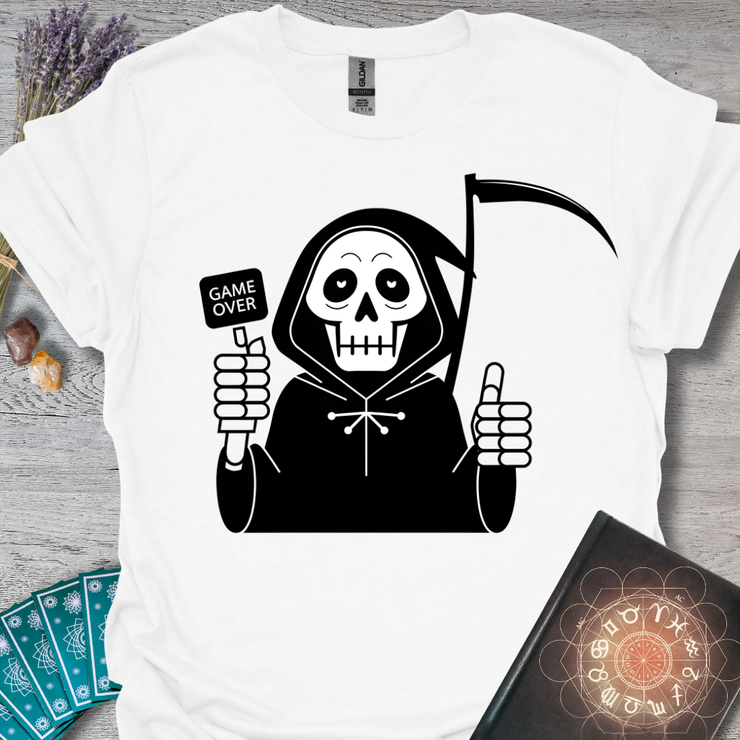 Grim Thumbs Up Game Over T-Shirt
