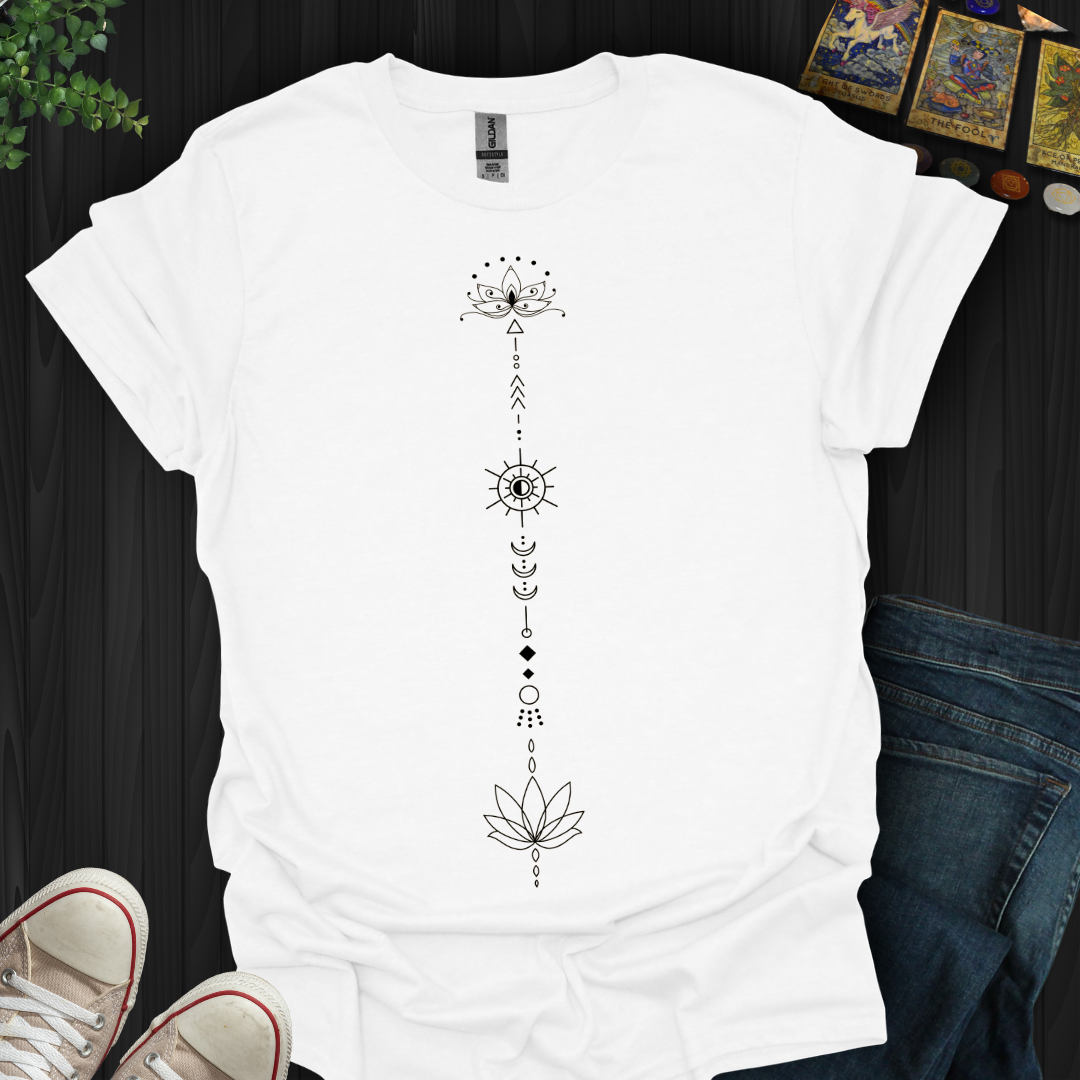 Boho Lotus Drop T-Shirt