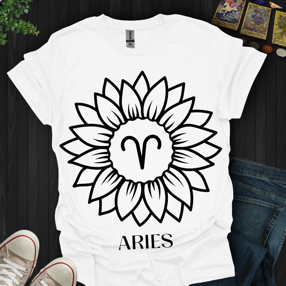 Aries Sunflower T-Shirt